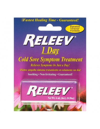 Releev® 1 Day Cold Sore Treatment