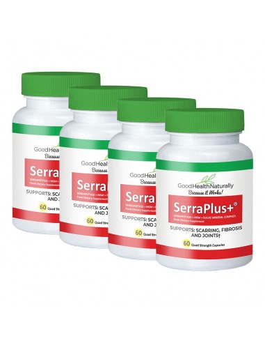 SerraPlus+™ 80,000IU - 60 Capsules - Buy 3 Get 1 FREE