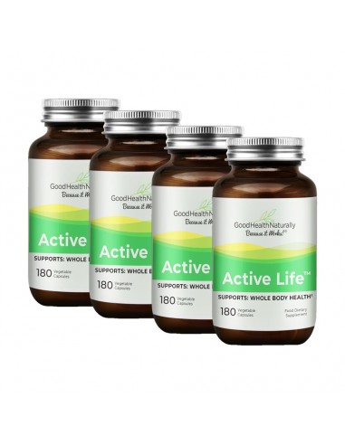 Active Life™ 180 capsules - Buy 3 Get 1 FREE